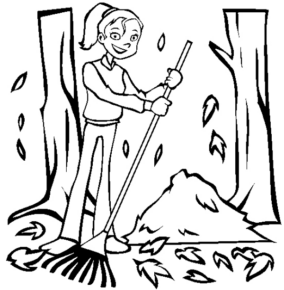 Disegno di giardiniere da stampare e colorare 21