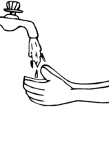 Disegni di Igiene da colorare
