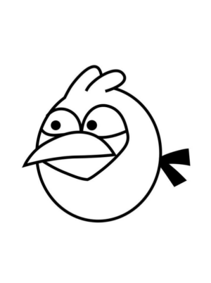 Disegno di Angry birds da stampare e colorare 7