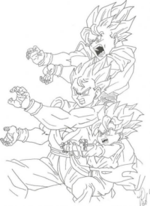 Disegno di Dragon Ball da stampare e colorare 9