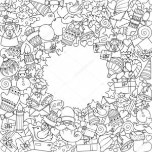 Disegno di mandala da stampare e colorare 1003