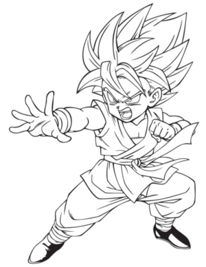 Disegno di Dragon Ball da stampare e colorare 167