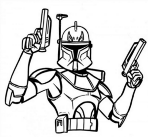 Disegno di Star Wars da stampare e colorare 16