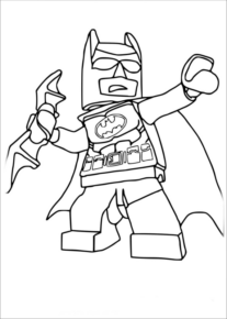 Disegno di LEGO Batman da stampare e colorare 23
