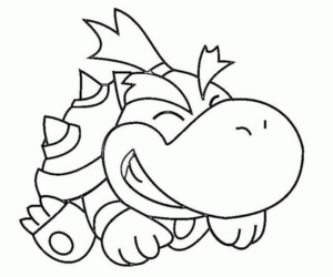 Disegno di Super Mario da stampare e colorare 7