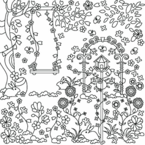 Disegno di primavera da stampare e colorare 12
