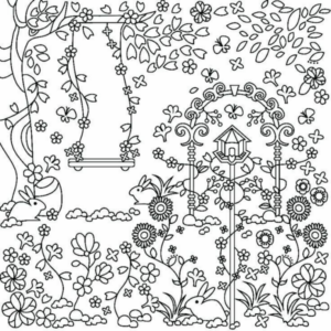 Disegno di primavera da stampare e colorare 12