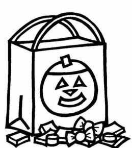 Disegno di zucca di Halloween da stampare e colorare 198 Disegno di zucca di Halloween da stampare e colorare 198