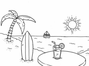 Disegno di mare da stampare e colorare 154