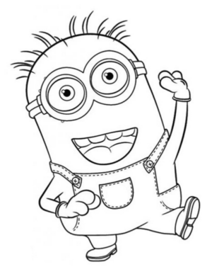 Disegno di Cattivissimo me – Minions da stampare e colorare 18