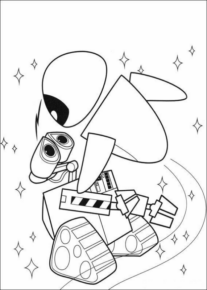 Disegno di Wall-E da stampare e colorare 36