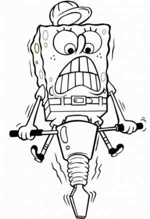 Disegno di Spongebob da stampare e colorare 61