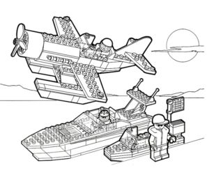 Disegno di LEGO Technic da stampare e colorare 5