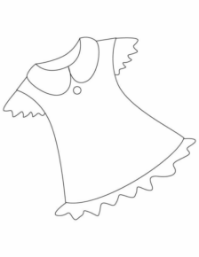Disegno di maglietta da stampare e colorare 16