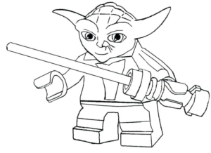 Disegno di LEGO Star Wars da stampare e colorare 23