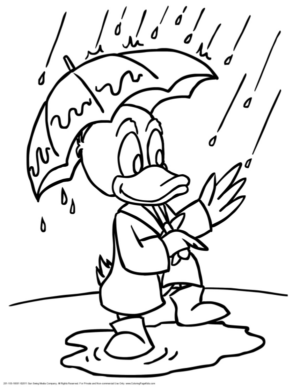 Disegno di Paperino da stampare e colorare 28