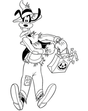 Disegno di Pippo da stampare e colorare 29