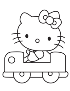 Disegno di Hello Kitty da stampare e colorare 17