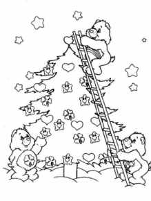 Disegno di albero di Natale da stampare e colorare 253 Disegno di albero di Natale da stampare e colorare 253