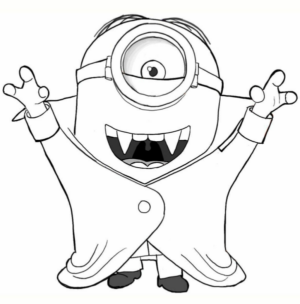 Disegno di Cattivissimo me – Minions da stampare e colorare 92