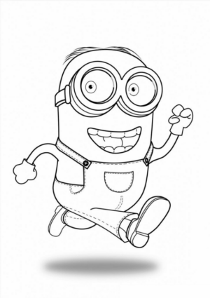 Disegno di Cattivissimo me – Minions da stampare e colorare 63 Disegno di Cattivissimo me – Minions da stampare e colorare 63