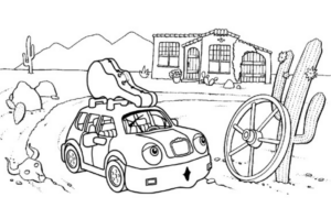 Disegno di Cars da stampare e colorare 68