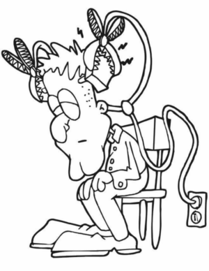 Disegno di Frankenstein da stampare e colorare 22