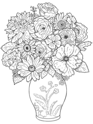 Disegno di mandala da stampare e colorare 266