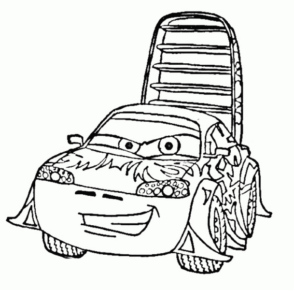 Disegno di Cars da stampare e colorare 213