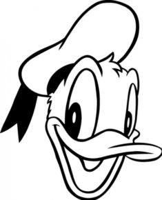 Disegno di Paperino da stampare e colorare 61