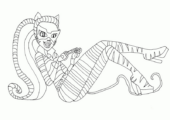 Disegni di Catwoman da colorare