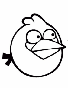 Disegno di Angry birds da stampare e colorare 21