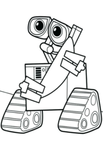 Disegno di Wall-E da stampare e colorare 63