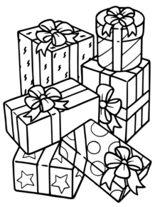 Disegno di regalo da stampare e colorare 19