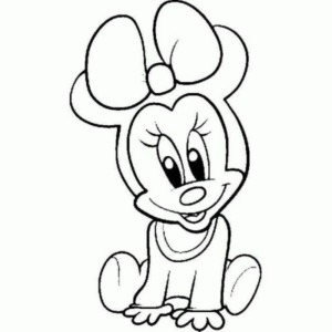 Disegno di Minni da stampare e colorare 125