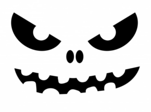 Disegno di zucca di Halloween da stampare e colorare 142