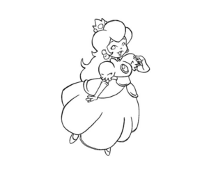 Disegno di Super Mario da stampare e colorare 68