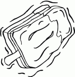 Disegno di ghiacciolo da stampare e colorare