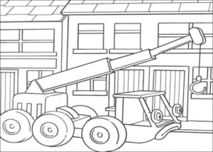 Disegno di Bob aggiustatutto da stampare e colorare 19