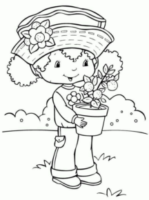 Disegno di bambino da stampare e colorare 305