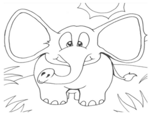 Disegno di Dumbo da stampare e colorare 20