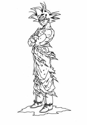 Disegno di Dragon Ball da stampare e colorare 150
