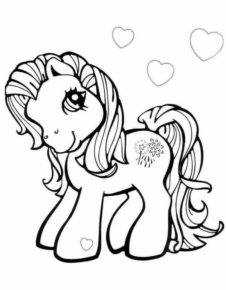 Disegno di My Little Pony da stampare e colorare 72 Disegno di My Little Pony da stampare e colorare 72