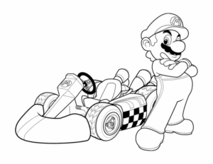 Disegno di Super Mario da stampare e colorare 99