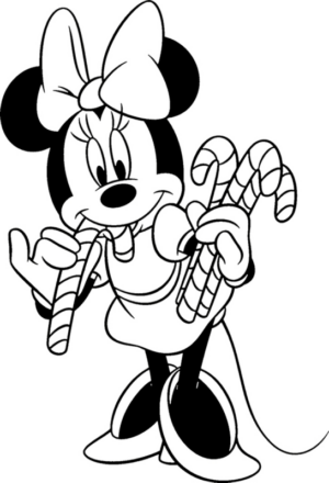 Disegno di Minni da stampare e colorare 104
