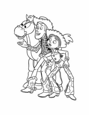 Disegno di Toy Story da stampare e colorare 108