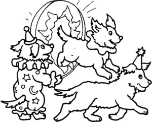 Disegno di circense da stampare e colorare 10