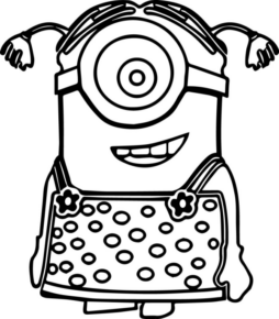 Disegno di Cattivissimo me – Minions da stampare e colorare 17
