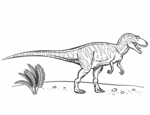 Disegno di Velociraptor da stampare e colorare 21