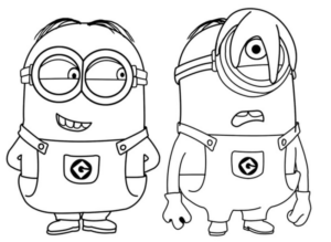 Disegno di Cattivissimo me – Minions da stampare e colorare 19
